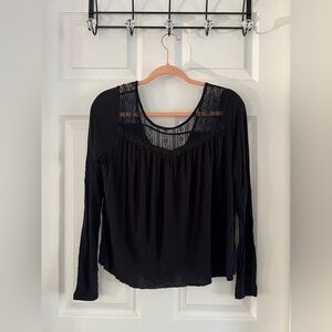Black Long Sleeve Blouse